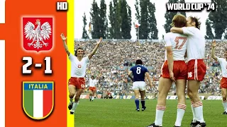 Poland vs italy 2 - 1 Best Of Moments World Cup 74 High Quality