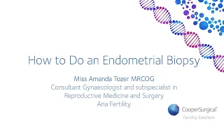 How to Do an Endometrial Biopsy - Shortened Edit