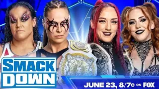 Women’s Tag Team Unification Match - Ronda Rousey, Shayna Baszler vs Alba Fyre, Isla Dawn - WWE 2K23