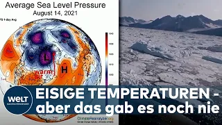 IN 3216 METERN HÖHE: Grönland! "Bis letzte Woche hatte dort niemand Regen gesehen!"