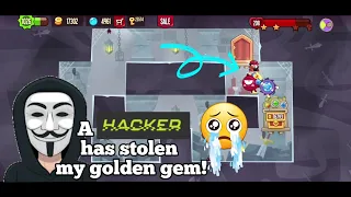 A hacker has stolen my golden gem 😱 - King Of Thieves