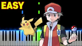 Pokémon HeartGold & SoulSilver - Champion & Red Battle | EASY Piano Tutorial