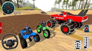 Juegos de Carros Monster Truck, Motocross Dirt Bike, Quad Bikes Racing game - Android | Ios Gameplay