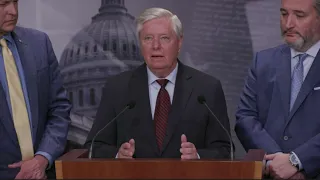 Graham, Colleagues Press Conference On Biden Administration Withholding Weapons From Israel
