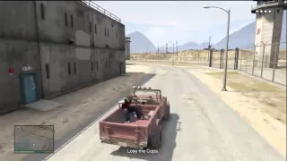 GTA 5 HOW TO GET IN THE PRISON AND MAKE THE GATES OPEN WITHOUT ANY CHEATS (READ IN THE DESCRIPTION)