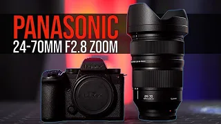 Panasonic 24-70mm f2.8 - The Best Video Lens for LUMIX S5II/S5IIX/S5?