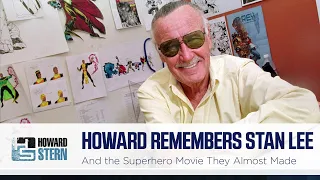 Howard Stern Remembers Stan Lee and the Superhero Movie They Almost Made Together (2018)