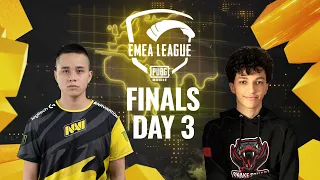 [RU] EMEA League Finals | Day 3 | PUBG MOBILE EMEA 2020