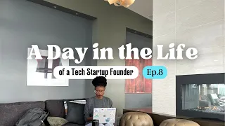 Day in the Life of a Tech Startup Founder (Ep.8) working from home and looking for co-founders