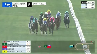 Gulfstream Park Carrera 5 - 13 de Enero 2023