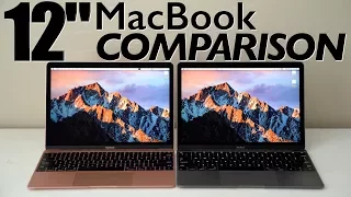 2015 vs. 2017 12" MacBook with Retina display