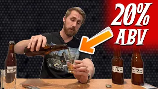 Tasting My 4 Attempts to Reach 25% ABV in a Mead - 1 Year Later