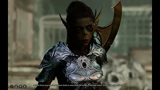 Lolth-sworn drow unique dialogue with Kar'niss/ Baldurs Gate 3