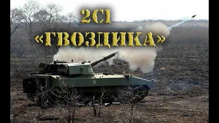 Реальная техника! 2С1 «Гвоздика» — советская 122-мм полковая самоходная гаубица.