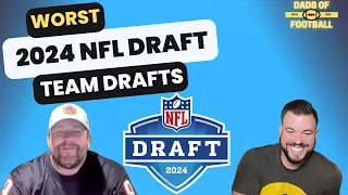 NFL Draft 2024: Worst Team Drafts