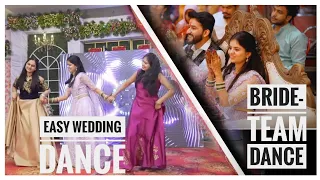 Easy Bride Dance | Bride & Friends' Unforgettable Sangeet Night Dance | Indian Wedding Celebration!