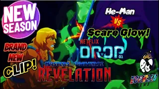‘Masters of the Universe: Revolution’: He-Man and Scare Glow Battle in New Clip!