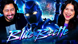 BLUE BEETLE Final Trailer Reaction! | DCU | Xolo Maridueña