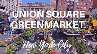 Union Square Greenmarket in Manhattan, New York City