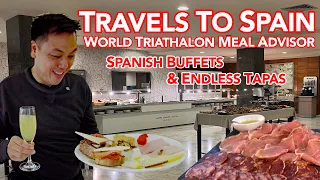 Visiting Spain - Endless Tapas, Drinks & Buffets!  I'm Team USA's World Triathlon meal advisor!