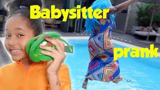 PRANK BABYSITTER - VERITY vs LA NOUNOU