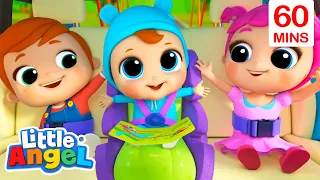 Family Time Car Ride | Job and Career Songs | @LittleAngel Nursery Rhymes for Kids