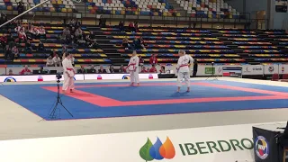 England Vs Portugal Female Team Kata Repechage Final 54th European Karate Championships 2019