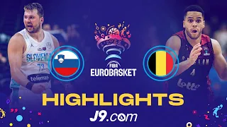 Slovenia 🇸🇮 - Belgium 🇧🇪 | Round of 16 | Game Highlights - FIBA #EuroBasket 2022