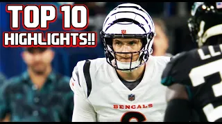 TOP TEN JAKE BROWNING PLAYS OF THE 2023 SEASON! | THESE GET MORE INTENSE EACH TIME!!