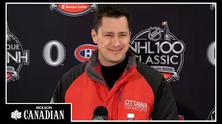 Dec 15: NHL100 Classic - Coach Practice Media