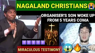 Nagaland Christian🔥| Miracle Healing Testimony Of Johnny Lever Organiser's Son😭|#nagaland #testimony