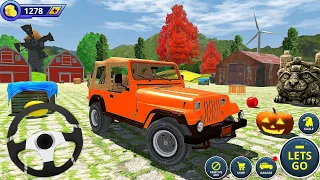 Offroad Truck Driving Simulator - Cargo 4x4 Jeep Hill Drive 3D - Android Gameplay