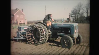 FORDSON TRACTOR  filmed in1975  -THE FARM- PT 2 SPRING