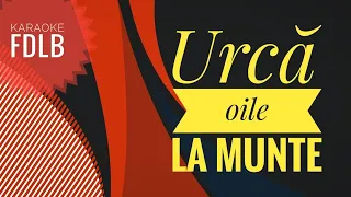 Urca oile la munte Karaoke Versuri  ❌Mi minor❌