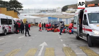 Migrants reach Spain's enclave in North Africa