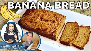 Claire Saffitz's Almond Butter Banana Bread | Dessert Person | Recipe Test Review