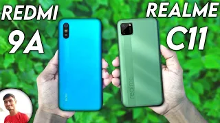 Redmi 9A vs Realme C11 Full Comparison,Camera,Game | Best One Samrtphone in Hindi