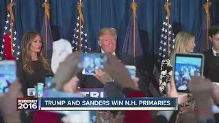 Trump, Sanders win New Hampshire primary