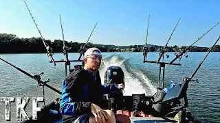 EPIC CATFISH FISHING MARATHON | Tiny Boat Fishing!