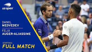 Daniil Medvedev vs Felix Auger-Aliassime Full Match | 2021 US Open Semifinal