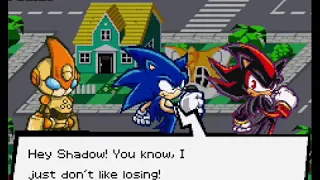 Sonic Battle Game Over Screen