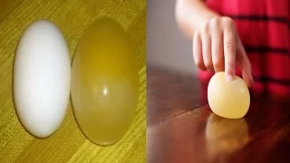 Put Egg in Vinegar What Happens Next will Amaze you- Naked egg experiment