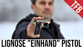What is the (very clever) Lignose "Einhand" Pistol?