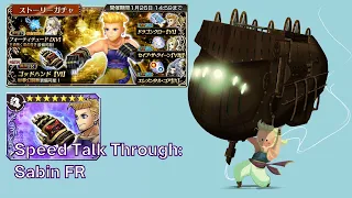 Power of Suplex! Speed Talk Through: Sabin FR [DFFOO GL]