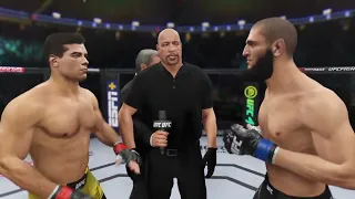 UFC 294 | Khamzat Chimaev vs Paulo Costa | UFC 4 Simulation