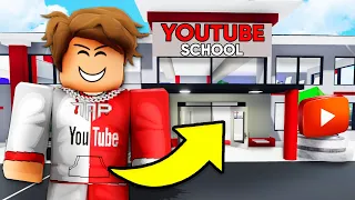 I Went to YOUTUBE SCHOOL for 24 HOURS.. (Brookhaven RP)