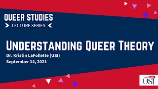 Queer Studies Lecture Series Pt 1