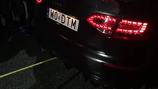 AUDI A4 B8 DTM DESING. EXHAUST SOUND. LOUD!