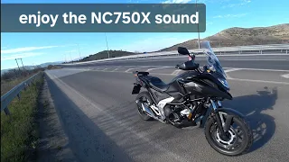 The DCT SOUND from HONDA NC750X 2024  - POV riding