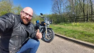 Harley Davidson Sportster XL1200T First Ride & Walk around